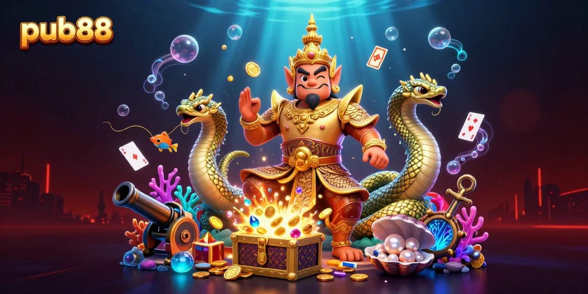 Engage with pub88's thrilling casino adventure featuring vibrant 3D characters and games