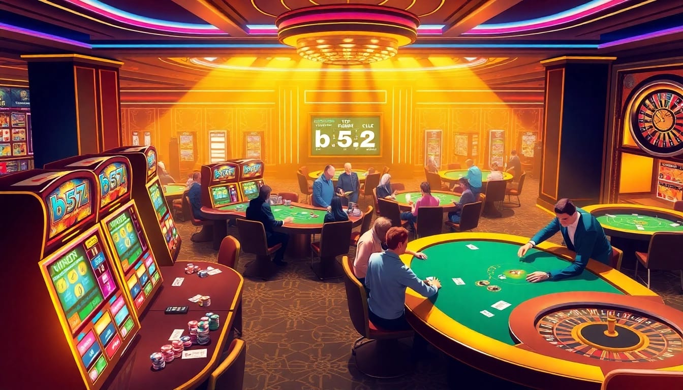 Experience the thrill of the b52 club with engaging casino games and vibrant gaming action.
