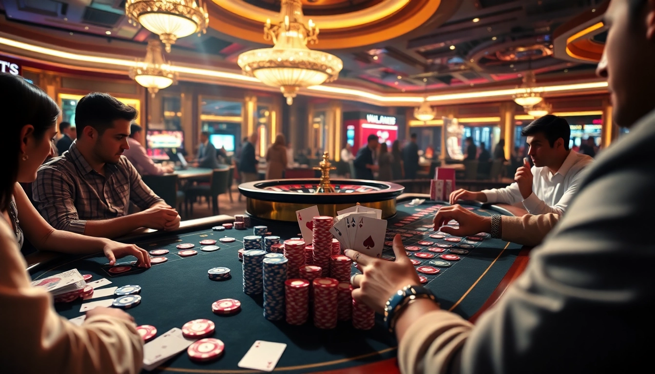 Engage in XXX games at a vibrant casino table where poker chips and cards create an exciting atmosphere.