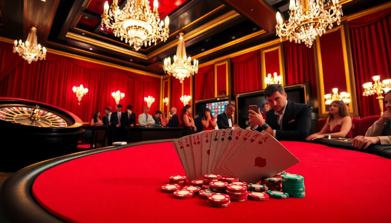 Experience thrilling gameplay at nohu90 with a vibrant poker table and energetic players.