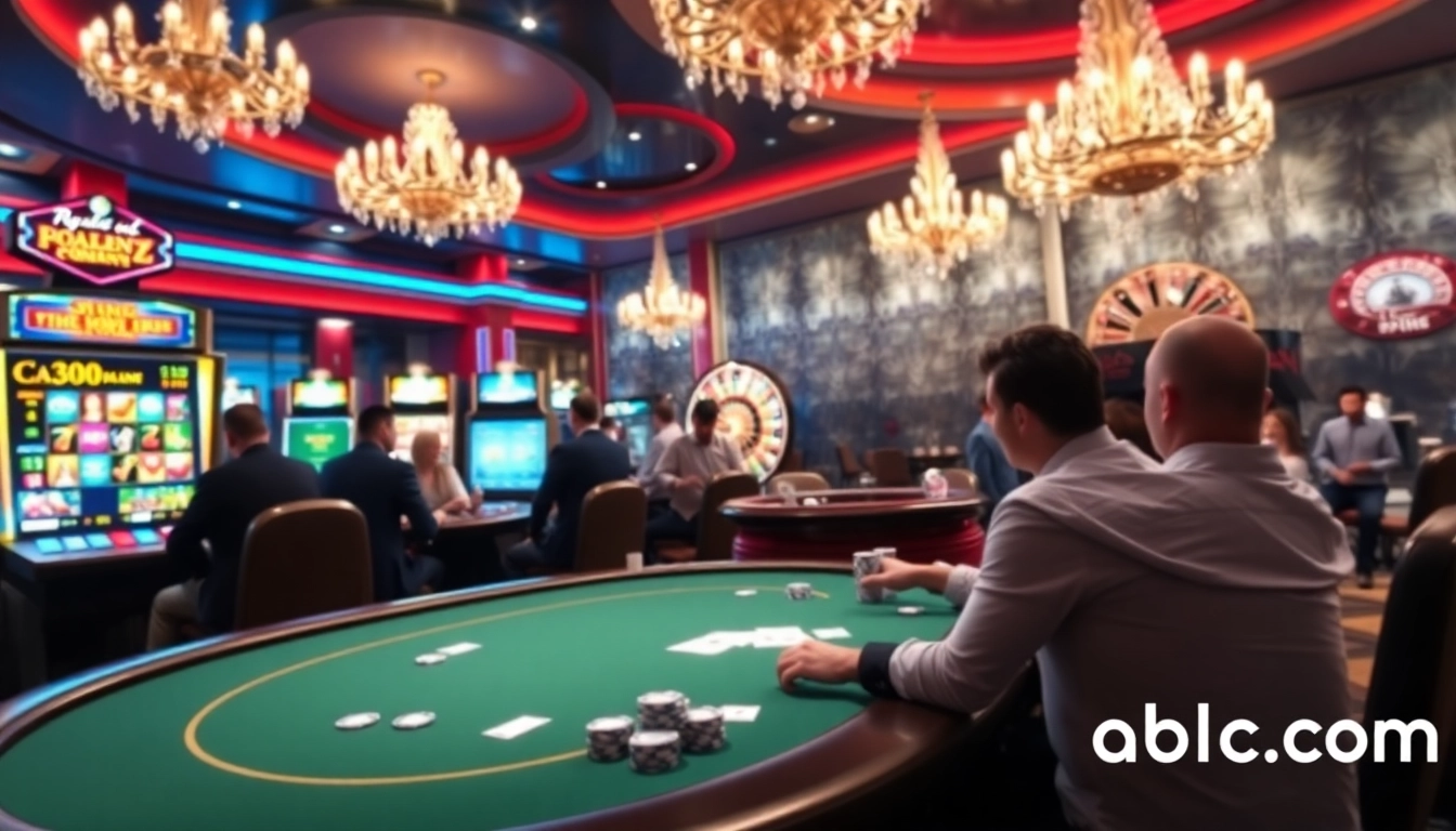 Experience the excitement of gambling at abc8.com, with vibrant casino tables and thrilling gameplay.