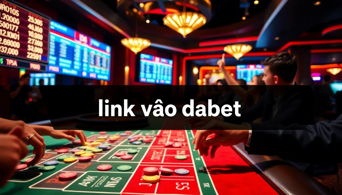 Experience the thrill of online gaming with link vào dabet enhancing your casino adventure.