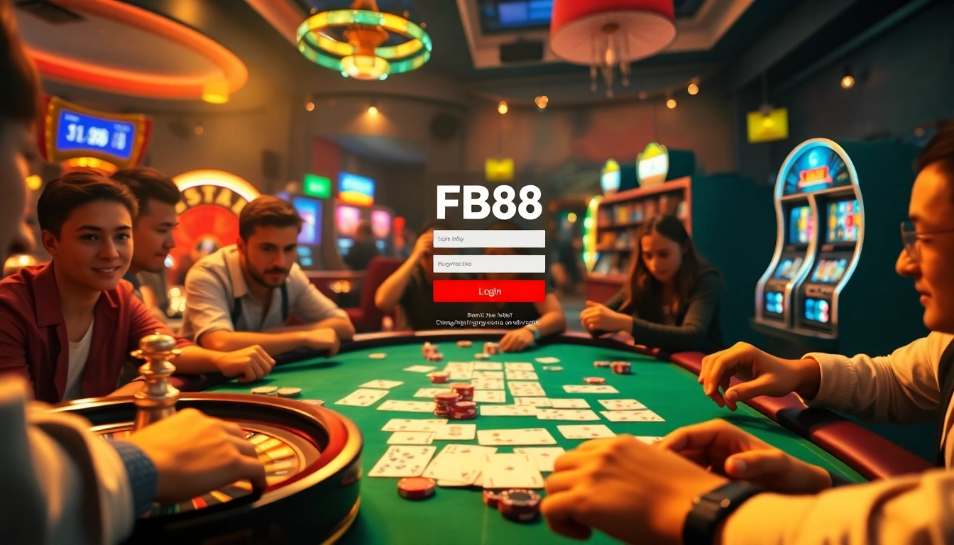 Experience the thrill of betting as you Đăng Nhập FB88 to join exciting casino games, including poker and roulette.