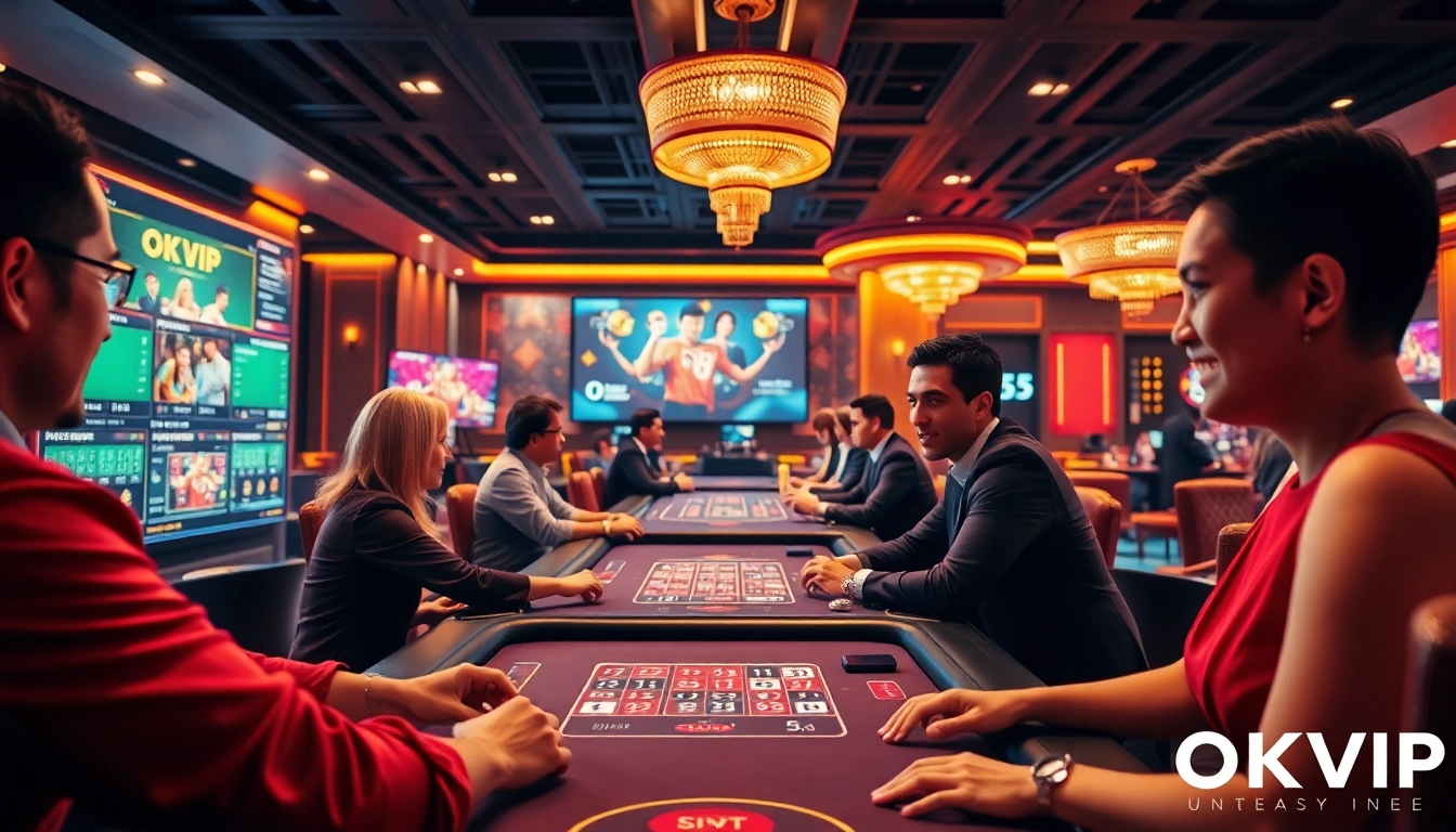 Experience the vibrant gaming world of okvipwin.live with live casino action and user-friendly interfaces.