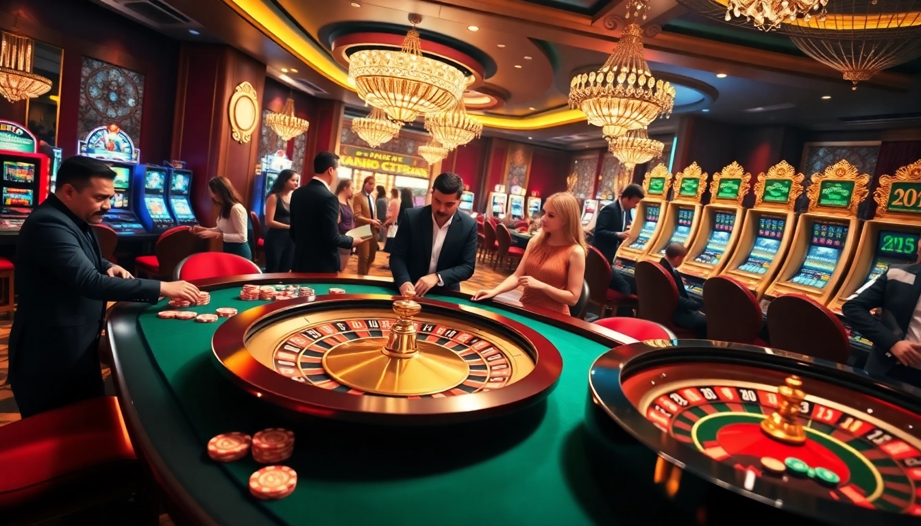 Engaged players enjoying a thrilling gaming experience at https://fc88.de.com/ featuring exciting casino elements.