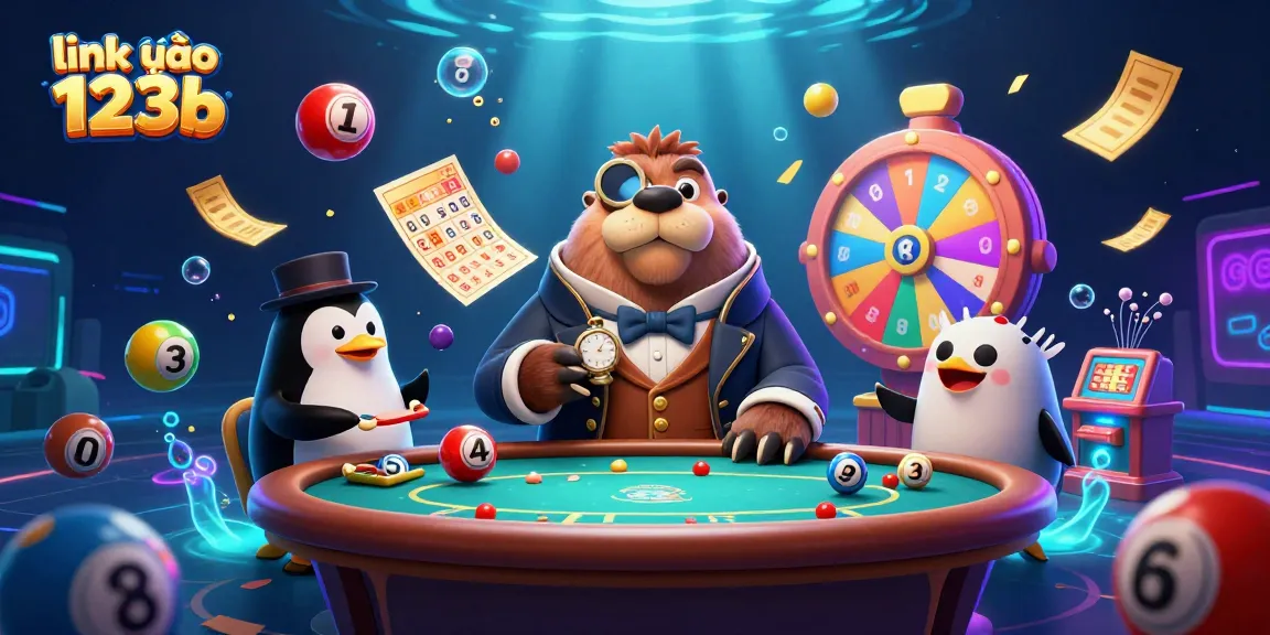Join the fun with link vào 123b at this vibrant underwater poker game featuring unique characters.