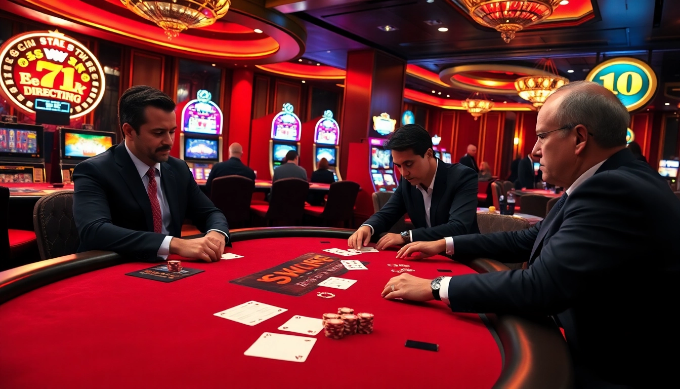 Experience the excitement of gambling at XX88 DIRECTORY with high-stakes poker gameplay and vibrant casino visuals.
