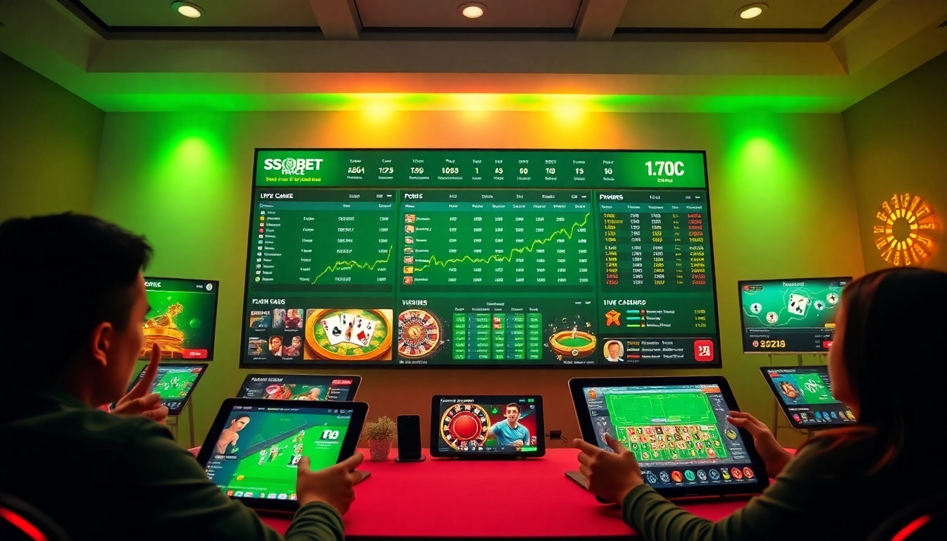 SBOBET.dance online betting platform showcasing various games and user engagement.