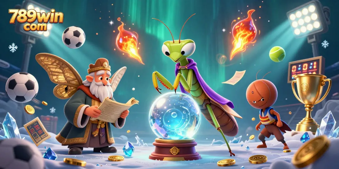 Engage with interactive casino elements at 789win com while enjoying a vibrant sports-themed 3D illustration.