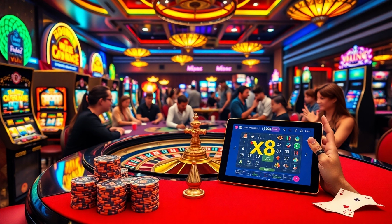Experience the thrill of XX88 at a lively casino table full of excitement.