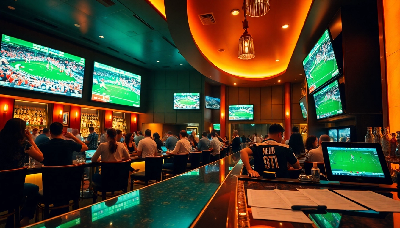 Experience thrilling sports betting at https://thabetiger.com/ with vibrant atmosphere and fervent fans.