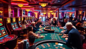 Experience the thrill of gambling at https://utländska.casino with lively gameplay and colorful casino elements.