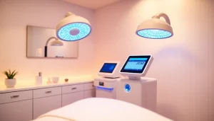 Experience effective criolipoliza sibiu with advanced equipment in a serene beauty clinic setting.