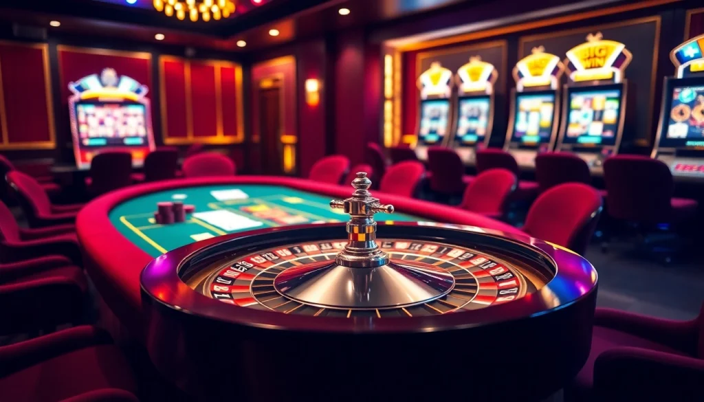 Experience high-stakes betting at Nhà cái OK365 with vibrant casino games and thrilling visuals.