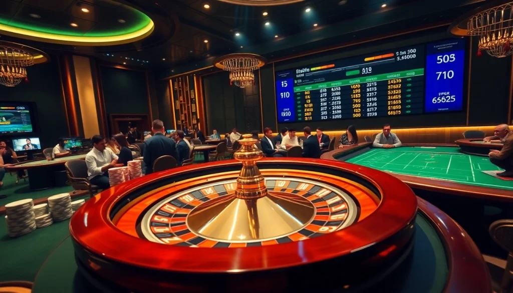Experience thrilling online betting at https://da88.co.im/ with a vibrant casino scene.