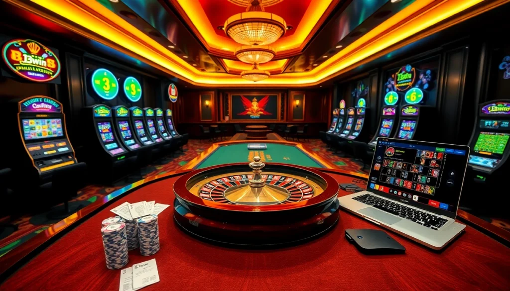 Experience the thrill of 13win with vibrant casino tables, exciting games, and sleek online interfaces.