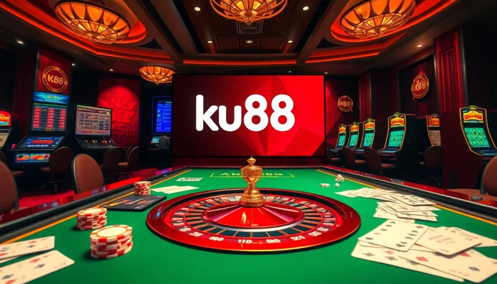 Experience the thrill of ku88 with vibrant online casino games and dynamic betting action.