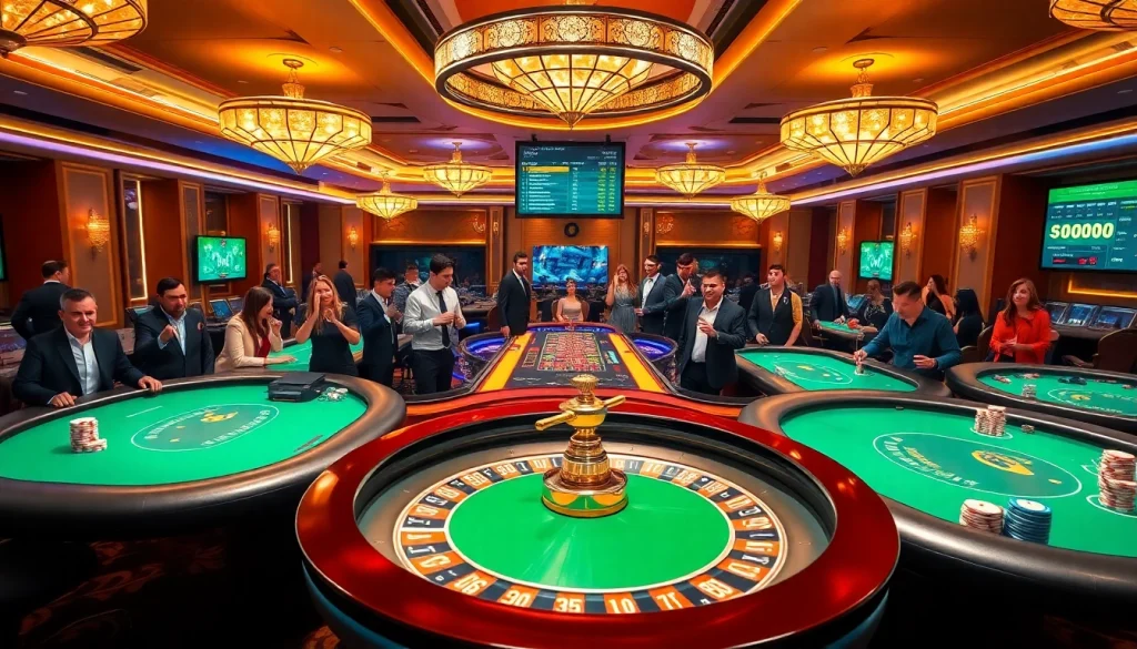 Experience thrilling gaming at Lucky88 with vibrant table games and attentive dealers.