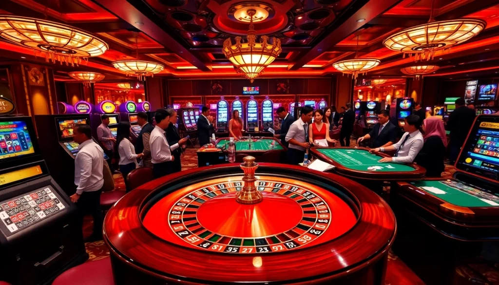 Experience the excitement of gaming at https://rr88csn.com/ with a luxurious casino atmosphere.