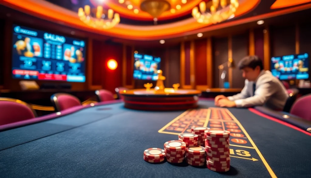 Experience thrilling betting action at Trang Chủ S8 with exciting poker and roulette games.