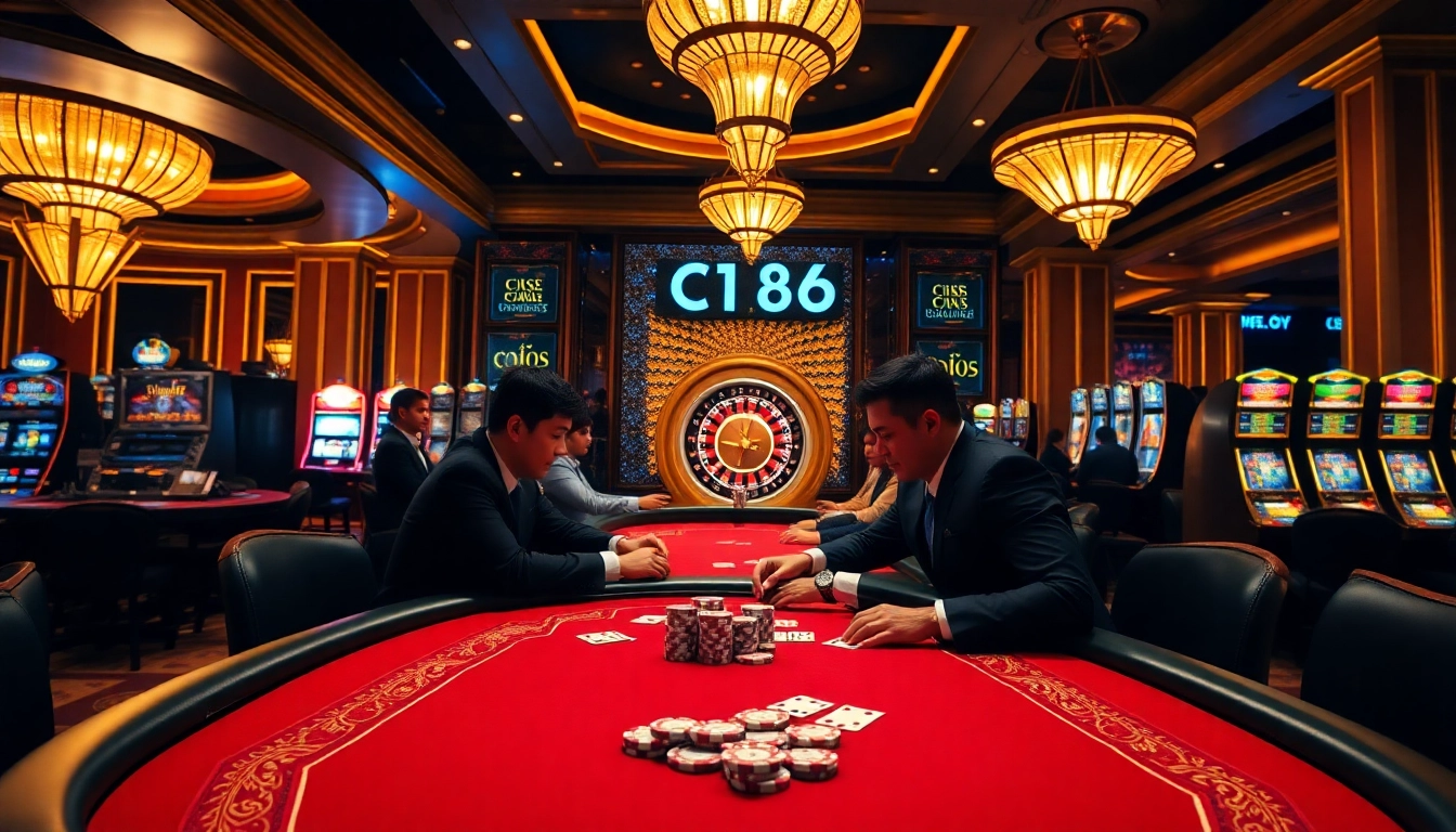 Experience thrilling moments at a C168 poker table with intense gameplay and vibrant casino atmosphere.