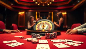 Experience the thrill of win 88 with vibrant poker action and elegant casino tables.