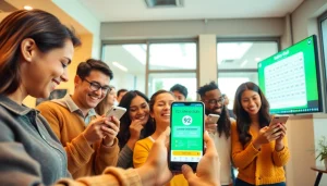 Excited people engaging with lottery games on 92lotteryclub.com, displaying joy and community spirit.