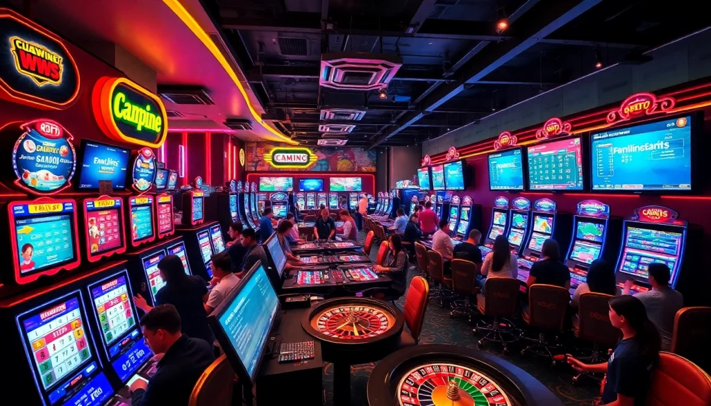 Experience the excitement of online gaming at vvvwin88.live with vibrant casino visuals.