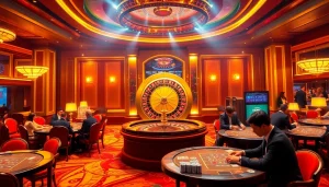Experience thrilling moments in high-stakes gambling at https://ok365vvip.com/ with luxurious casino settings and eager players.