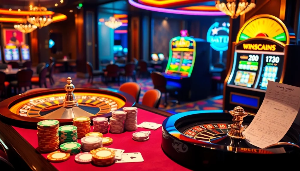 A poker table with chips and cards illustrates the excitement of win55vn biz gaming.