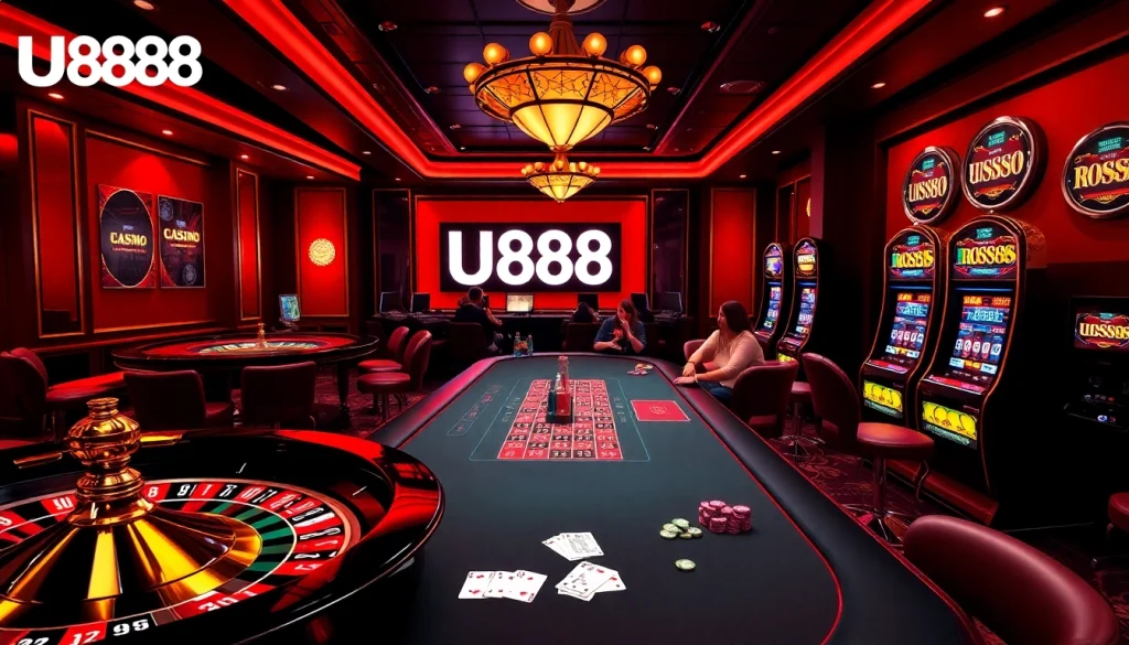 Experience the excitement of online gambling at https://u8888.bio/ with vibrant casino games and luxurious ambiance.