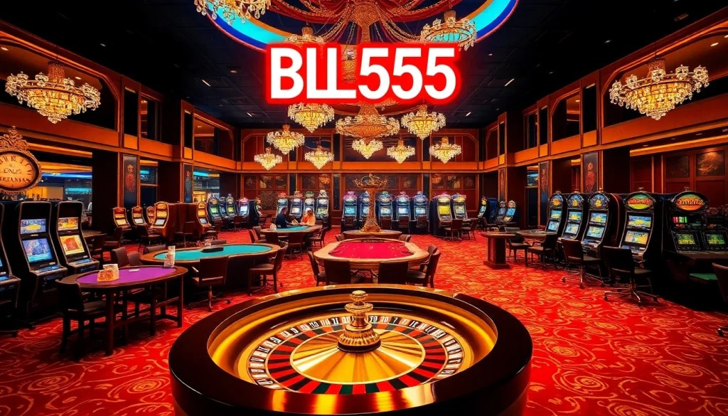Experience the excitement of BL555 with lively casino games and an electrifying atmosphere.
