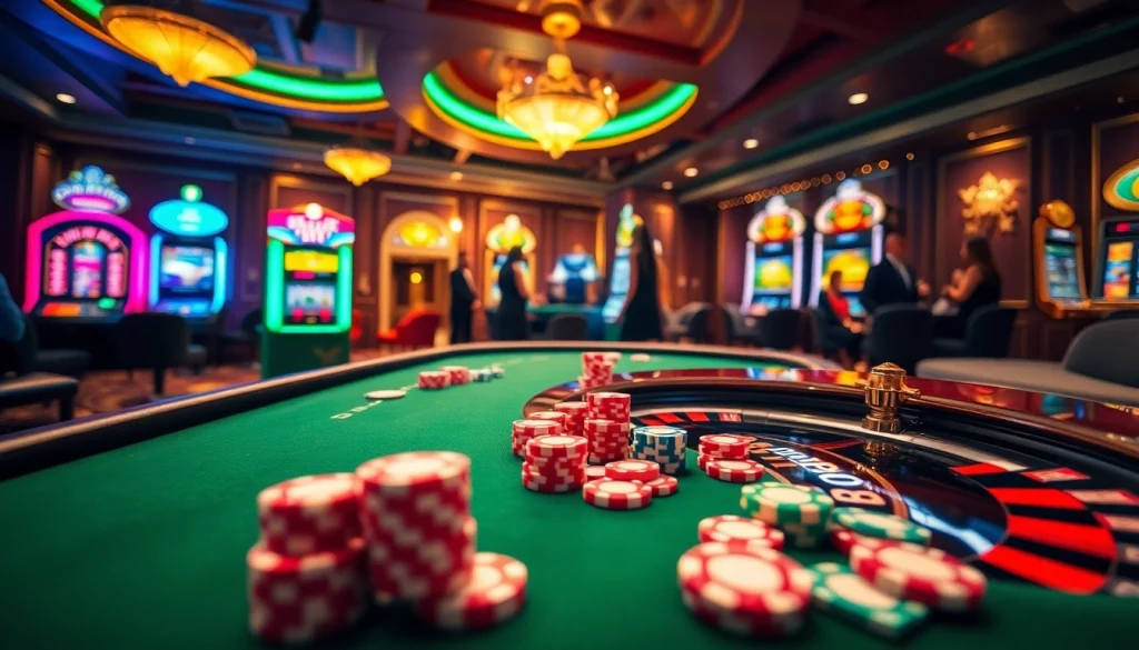 Experience betting thrills at https://79king.osaka/ with a vibrant poker game scene and luxurious casino ambiance.