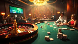 Experience ultimate gaming excitement at cm88 with luxurious casino tables and vibrant poker action.