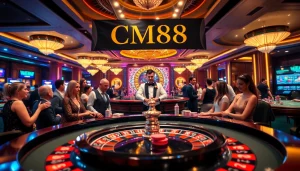 Experience thrilling moments at CM88 with vibrant casino action and glamorous poker games.