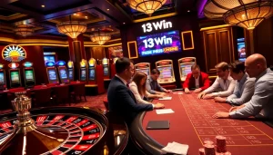 Experience the thrill of 13Win with vibrant casino games and high-stakes action.