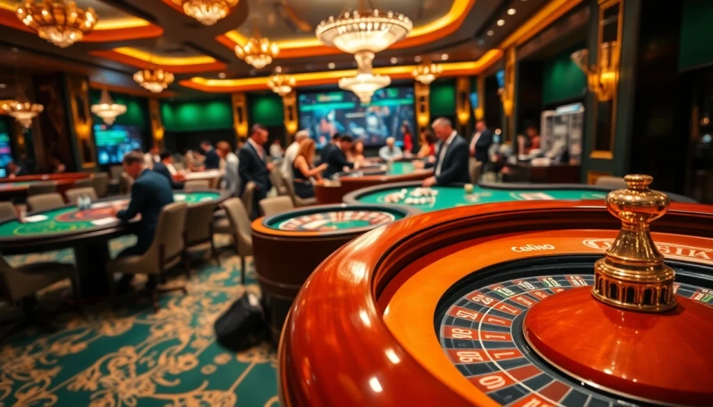 Experience the excitement at the meilleur casino en ligne belgique with vibrant gaming tables.