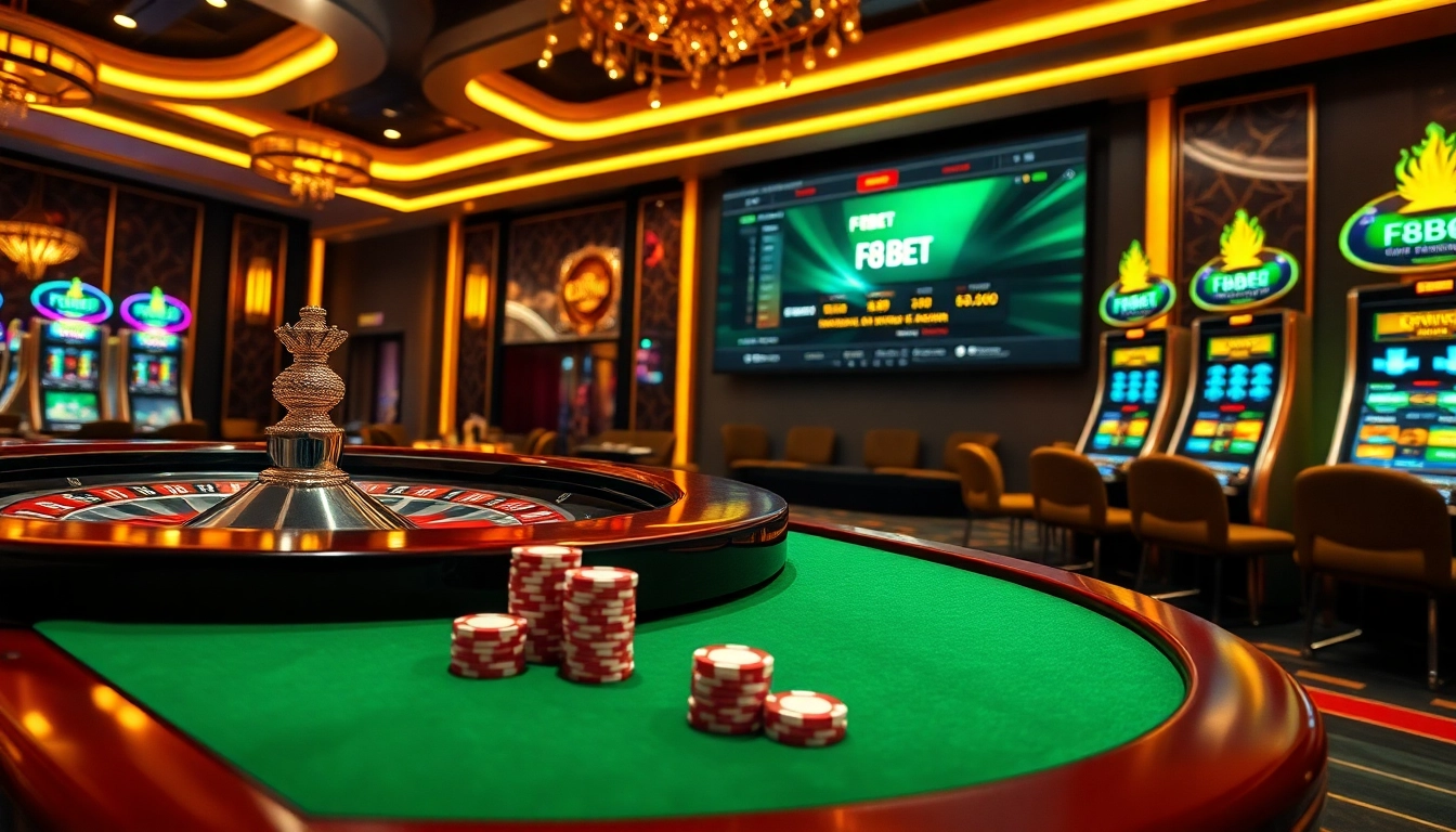 Experience high-stakes gambling at https://f8bet.dental with vibrant slot machines and roulette excitement.