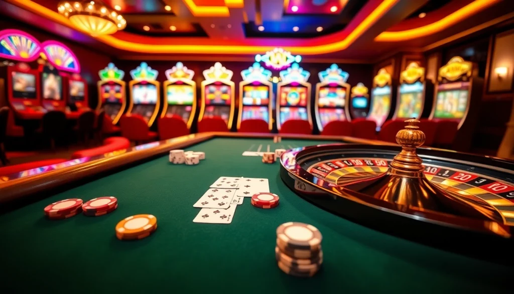 Experience the thrill of online gambling at https://99wina.org/ with vibrant casino visuals featuring poker chips and a roulette wheel.