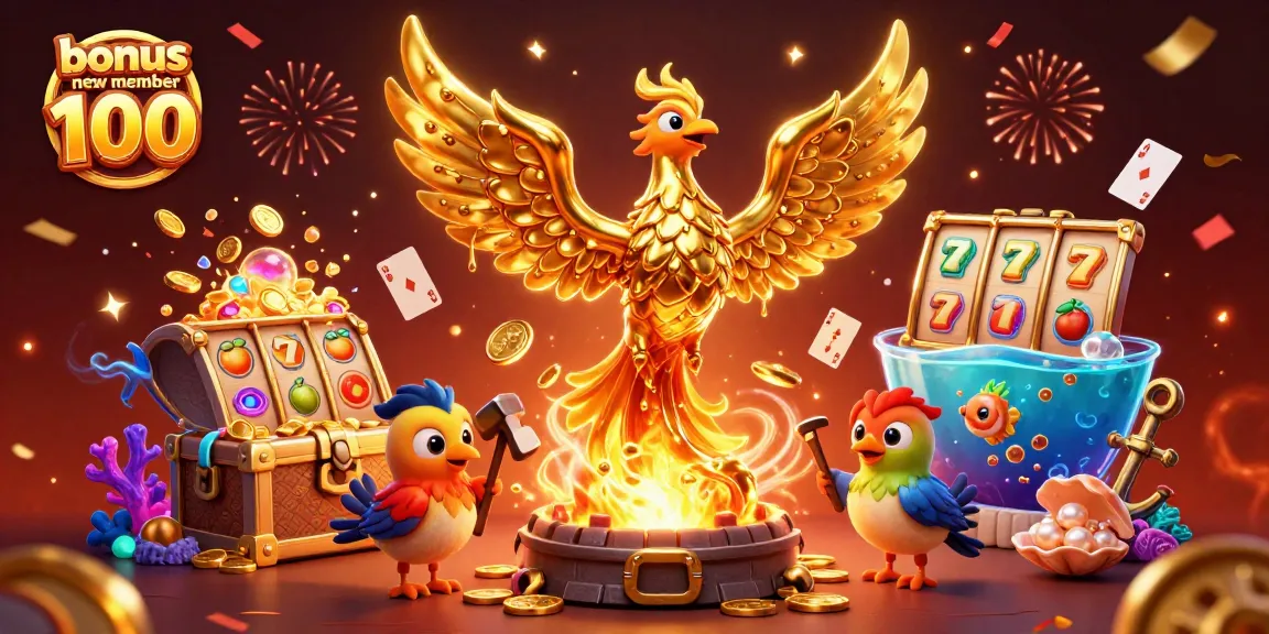 Menangkan bonus new member 100 dengan phoenix emas dan permainan slot yang menggiurkan.