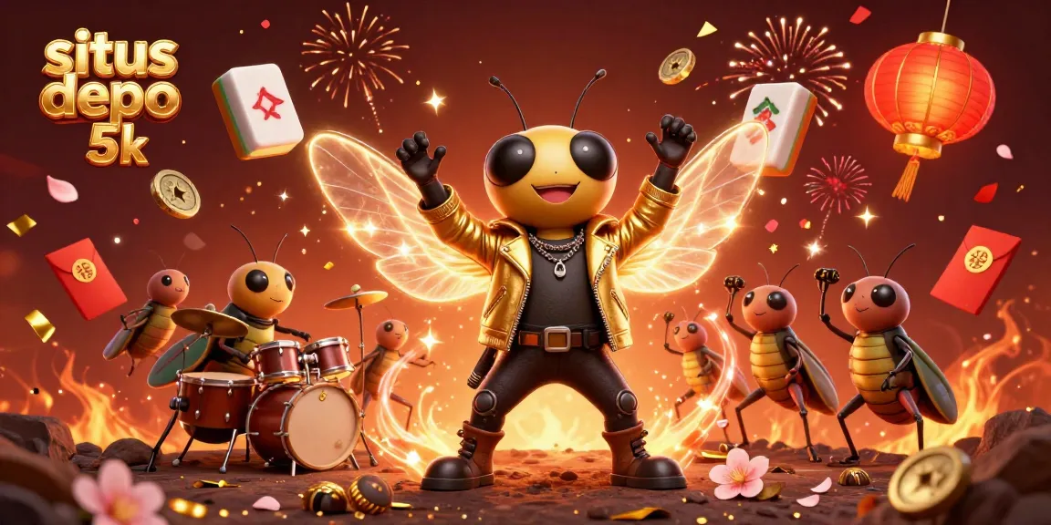 Situs depo 5k offers thrilling gaming experiences with a rock star theme and dynamic elements.
